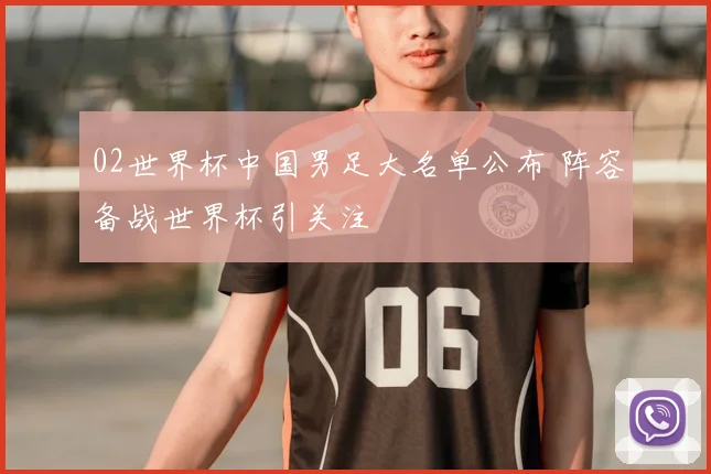 02世界杯中国男足大名单公布 阵容备战世界杯引关注