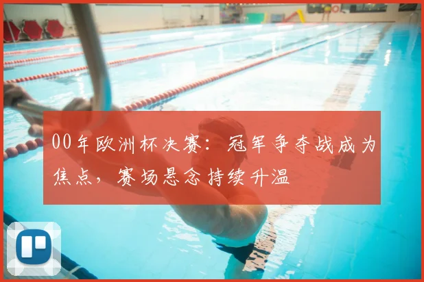 00年欧洲杯决赛：冠军争夺战成为焦点，赛场悬念持续升温